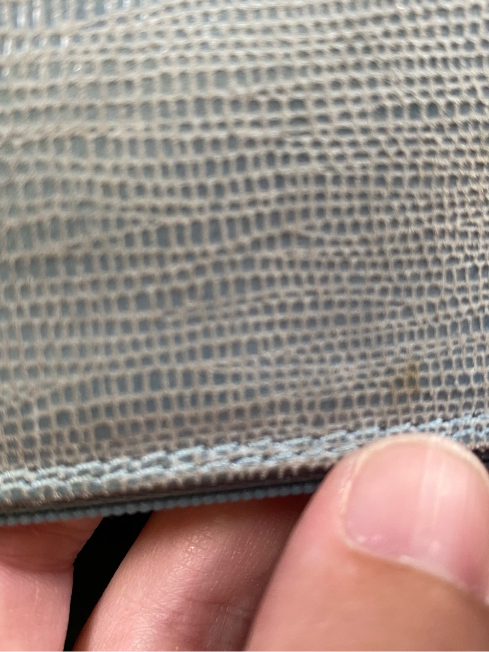 Vintage Christian Dior Lizard Embossed Mini Saddle Pochette - Y2K John Galliano - Picture 14 of 14